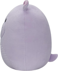 Squishmallows Hanna 7.5″ Purple Hippo Plush with Corduroy Belly