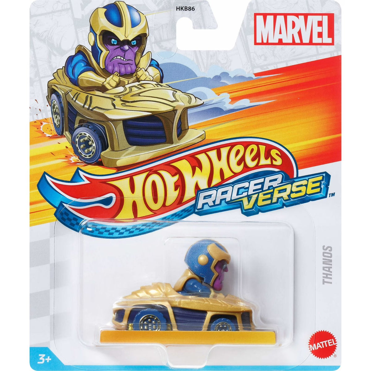 Hot Wheels RacerVerse Thanos Die-Cast Car | 1:64 Scale Collectible