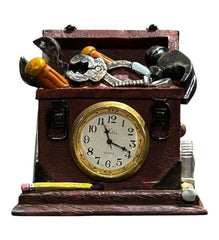 Tool Box Clock – Novelty Desk Clock for Mechanics & DIY Fans