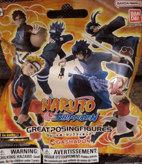 Naruto Shippuden Gashapon Great Posing Figures Blind Pack