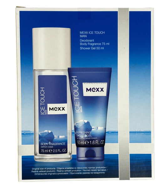 Mexx Ice Touch Man Gift Set – Deodorant Spray & Shower Gel Duo
