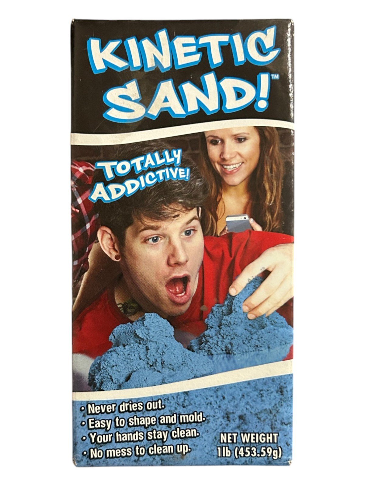 Kinetic Sand Blue – Satisfying Sensory Play Sand That Never Dries Out