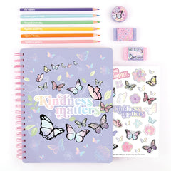 Make It Real 3C4G Butterfly All-in-1 Sketchbook & Journal Kit