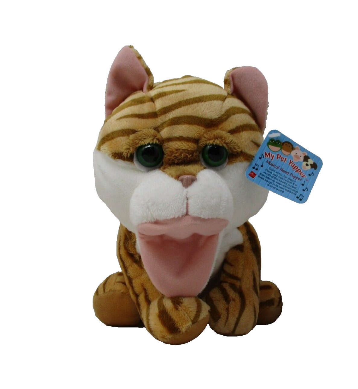 Russ My Pet Yapper Calypso the Cat Singing Plush Puppet