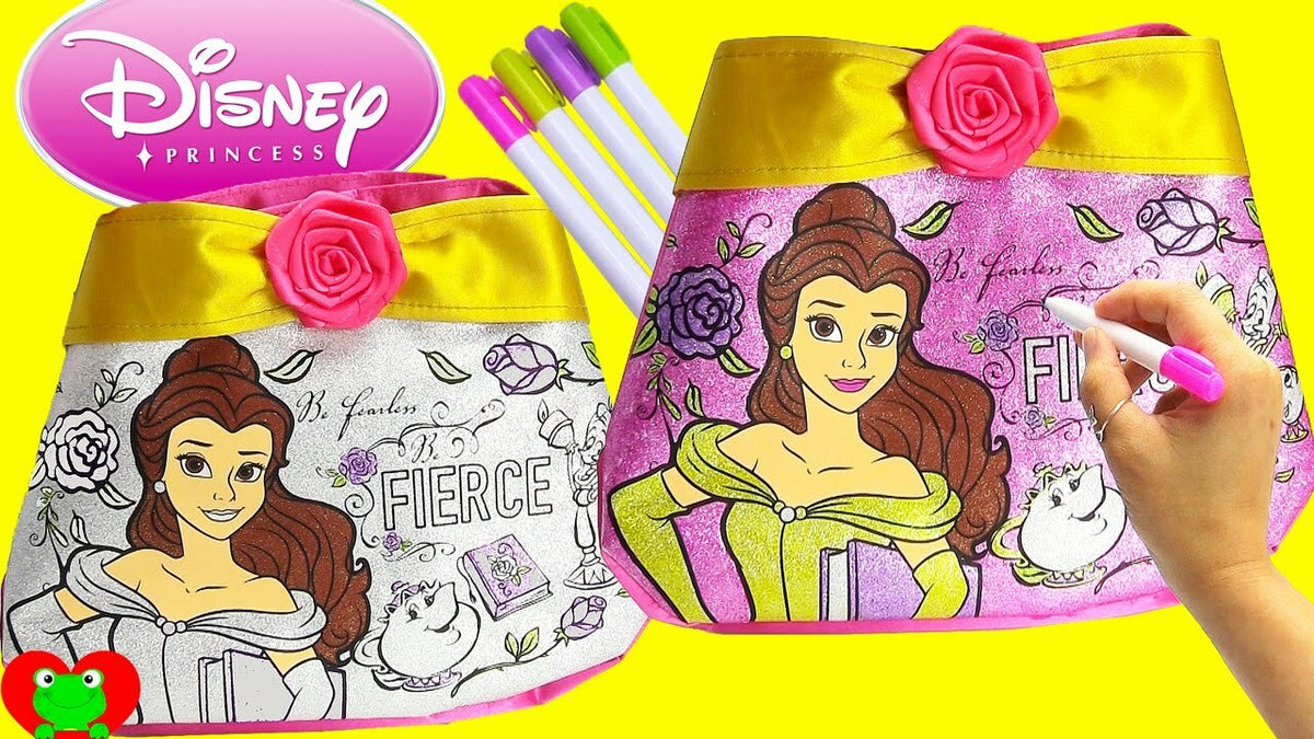 Tara Toy Beauty and the Beast Color & Style Canvas Purse for Girls