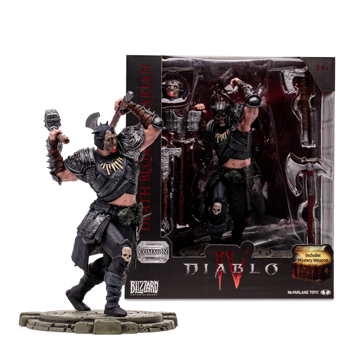 McFarlane Toys Diablo IV Death Blow Barbarian 1:12 Posed Figure