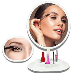 Onyx Professional 2-in-1 LED Vanity Mirror with Magnetic Hand Mirror
