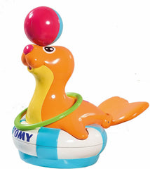 TOMY Sandy the Sea Lion Interactive Baby Bath Toy