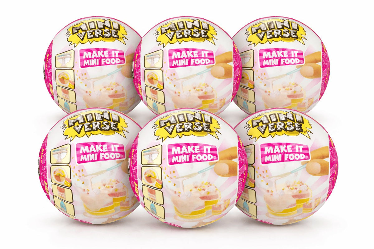 MGA Miniverse Make It Mini Foods Café Series 3 – 6-Pack