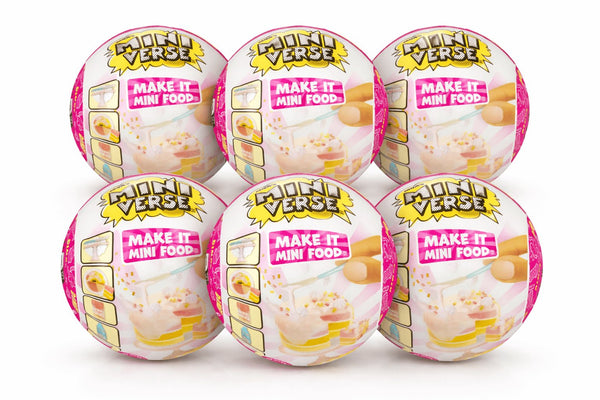 MGA Miniverse Make It Mini Foods Café Series 3 – 6-Pack