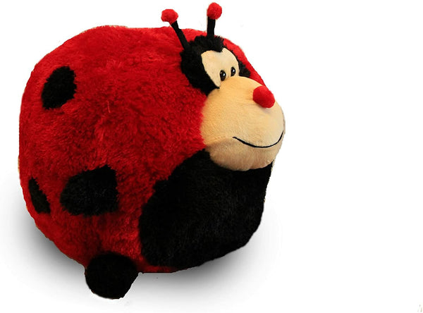 Beverly Hills Teddy Bear Co. Lady Bug Puffer Plush Toy for Kids