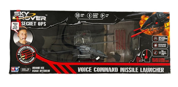 Sky Rover Voice Command Missile Launcher RC Helicopter