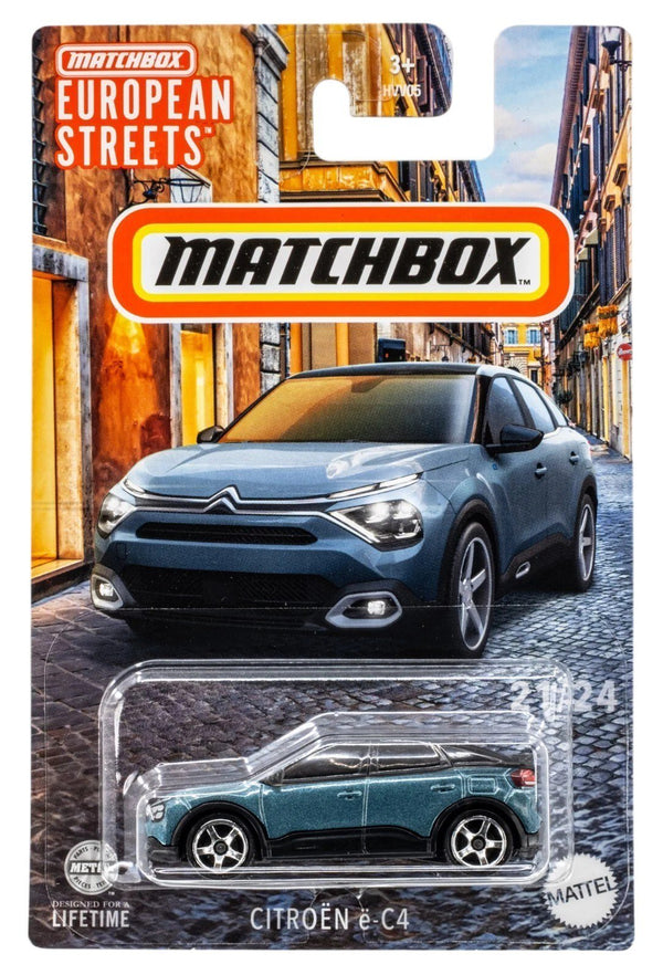 Matchbox European Streets Citroën e-C4 Die-Cast Car 21/24