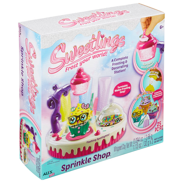 ALEX DIY Sweetlings Sprinkle Shop Craft Kit – Kids Baking Play Set