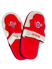 Ohio State Buckeyes Cozy Slippers – XXL Fan Footwear