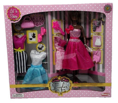 Hunson So Chic Taylor AA Fashion Doll in Pink with Accessories Set