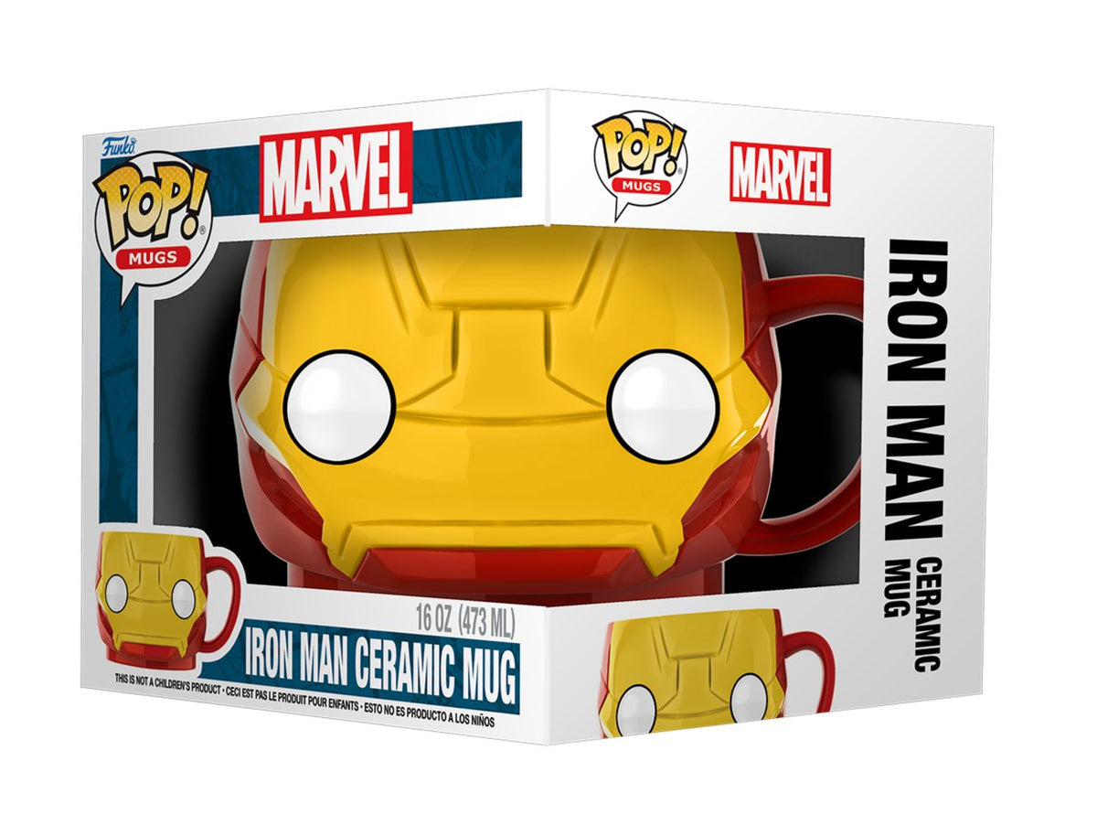 Funko Pop! Marvel Iron Man Ceramic Mug 16oz