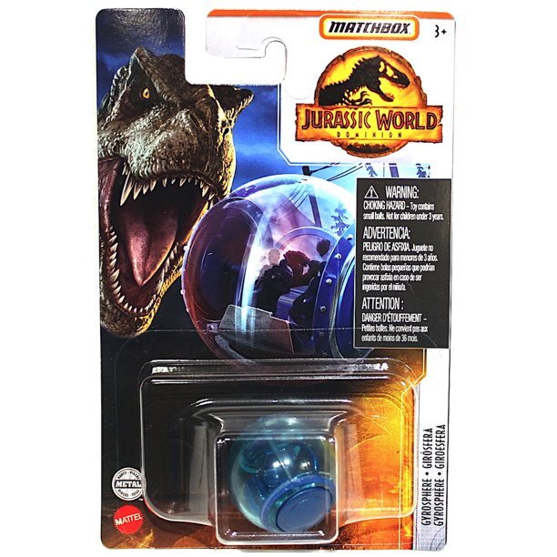 Matchbox Jurassic World Dominion Gyrosphere Die-Cast Car 1:64 Scale