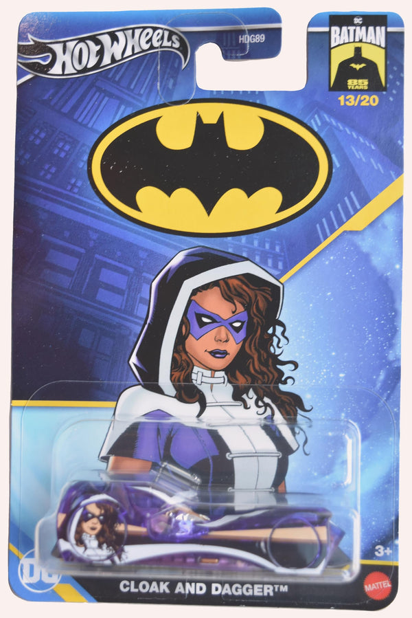 Hot Wheels Batman 85th Anniversary Cloak and Dagger Die-Cast Car 13/20