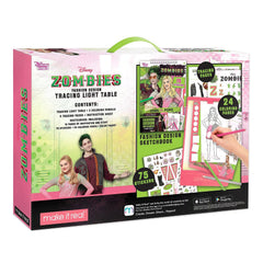 Disney Zombies Kids' Fashion Design Light Table & Tracing Kit