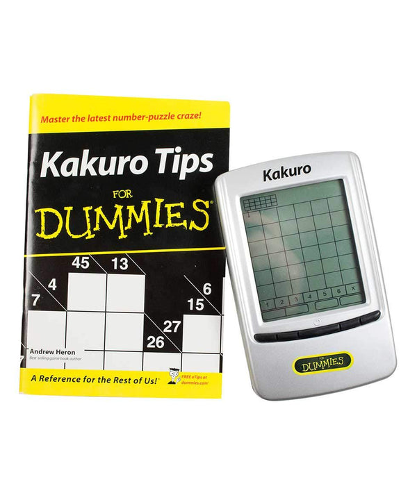 Kakuro Handheld Puzzle Game – Number Logic on the Go