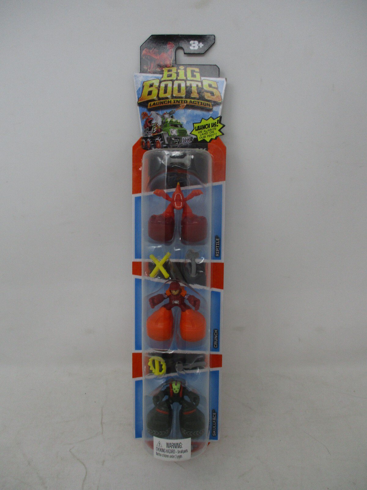 Matchbox Big Boots Dino Raiders 3-Pack Action Figure Set