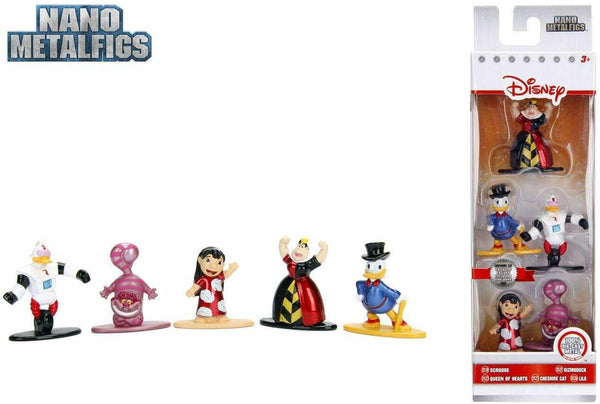 Jada Toys Disney Nano Metalfigs Diecast Mini Figures 5-Pack Wave 2