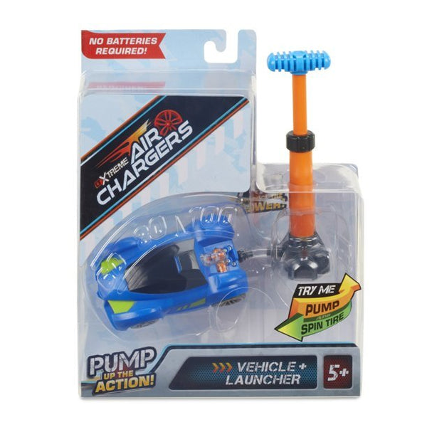 Sonic Air Chargers Vehicle & Launcher – Pump-Powered Stunt Racing