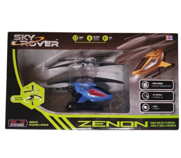 Sky Rover Zenon RC Helicopter with Lights & Gyro Stabilizer