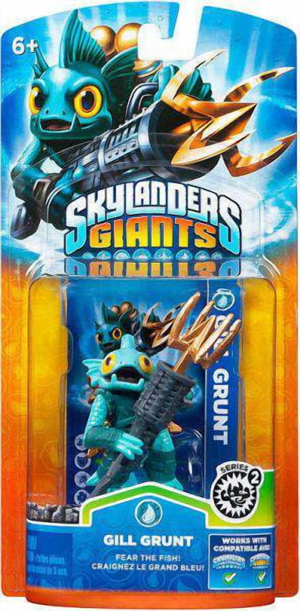 Skylanders Giants Gill Grunt Series 2 Interactive Figure