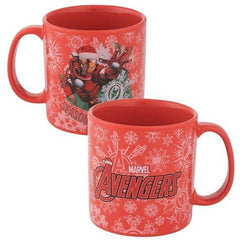 Marvel Iron Man Holiday Ceramic Mug | 20 oz Red