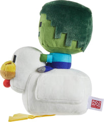 Mattel Minecraft Zombie Chicken Jockey 8-Inch Plush Stuffed Toy