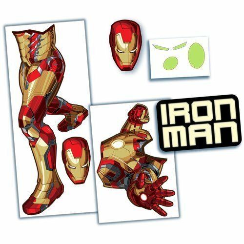 Marvel Iron Man 3 – 3D Wall Activity Set for Kids