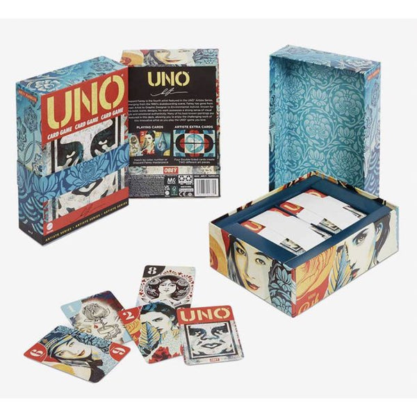 Mattel UNO Artiste Shepard Fairey Special Edition Card Game
