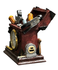 Tool Box Clock – Novelty Desk Clock for Mechanics & DIY Fans