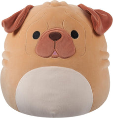 Squishmallows Morton The Brown Shar Pei Dog 30cm Plush Toy
