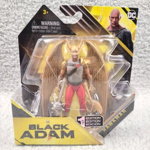 Spin Master DC Black Adam Hawkman Action Figure – 1st Edition