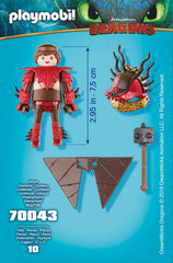 Playmobil Snotlout with Flight Suit – How to Train Your Dragon