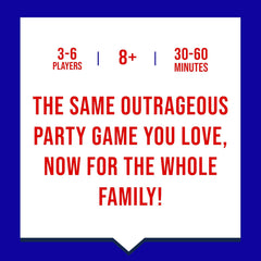 PlayMonster Never Have I Ever – Family Card Game with Paddles