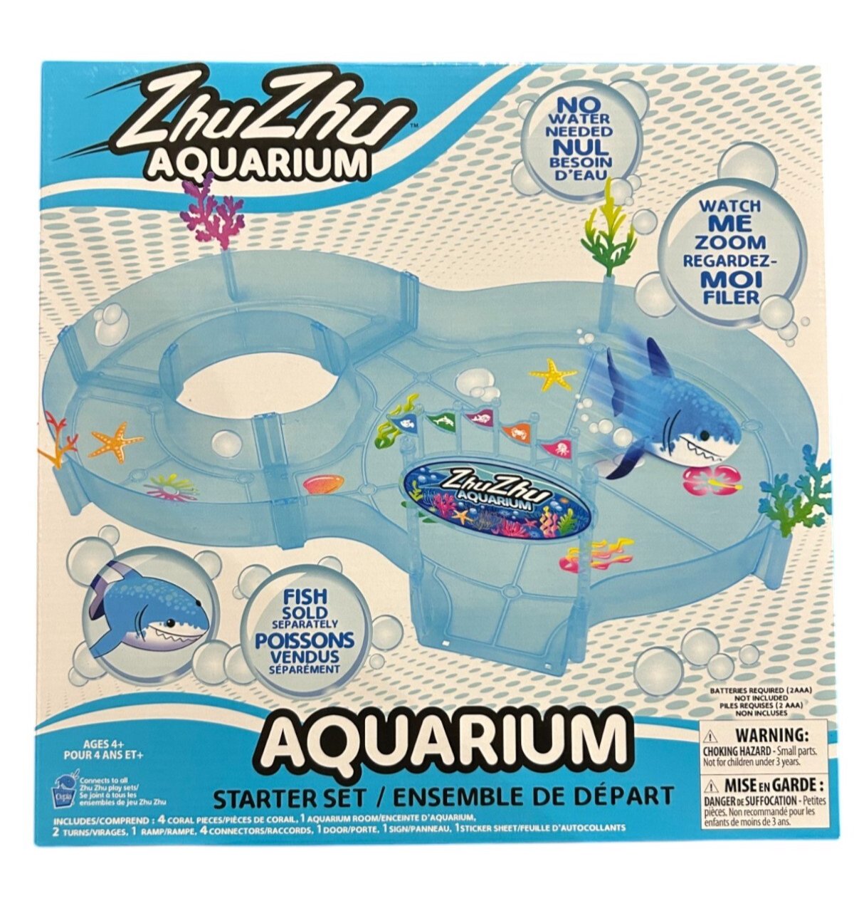 ZhuZhu Aquarium Starter Set with Exclusive Fish – Cepia
