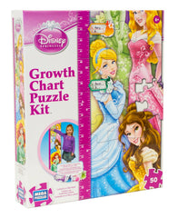 Mega Puzzles Disney Princess Growth Chart Puzzle Kit – 50 Pieces