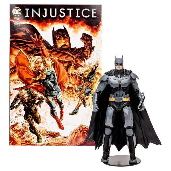 McFarlane Toys DC Injustice 2 Batman 7-Inch Page Punchers Figure with Comic
