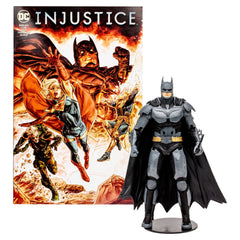 McFarlane Toys DC Injustice 2 Batman 7-Inch Page Punchers Figure with Comic