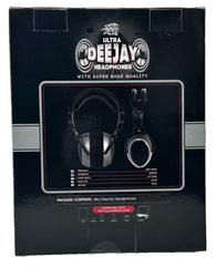 Spray Loud Ultra DeeJay Headphones – Gray & Black DJ Style