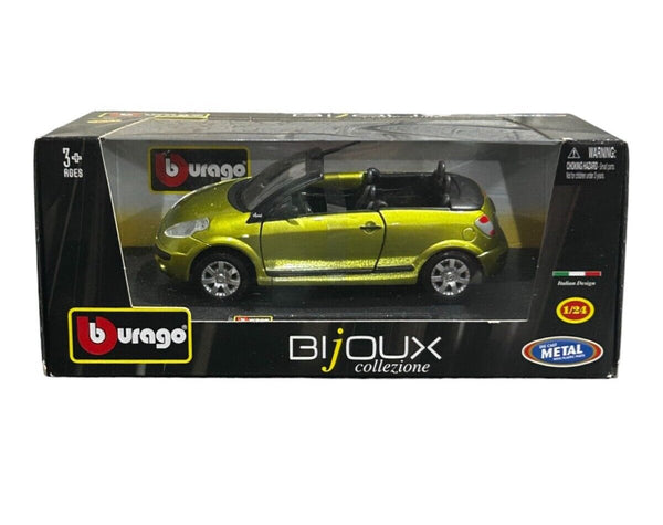 Bburago Citroën C3 Pluriel Cabriolet Die-Cast Model Car – Green