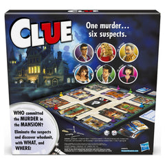 Hasbro Clue Classic Mystery Board Game with Activity Sheet