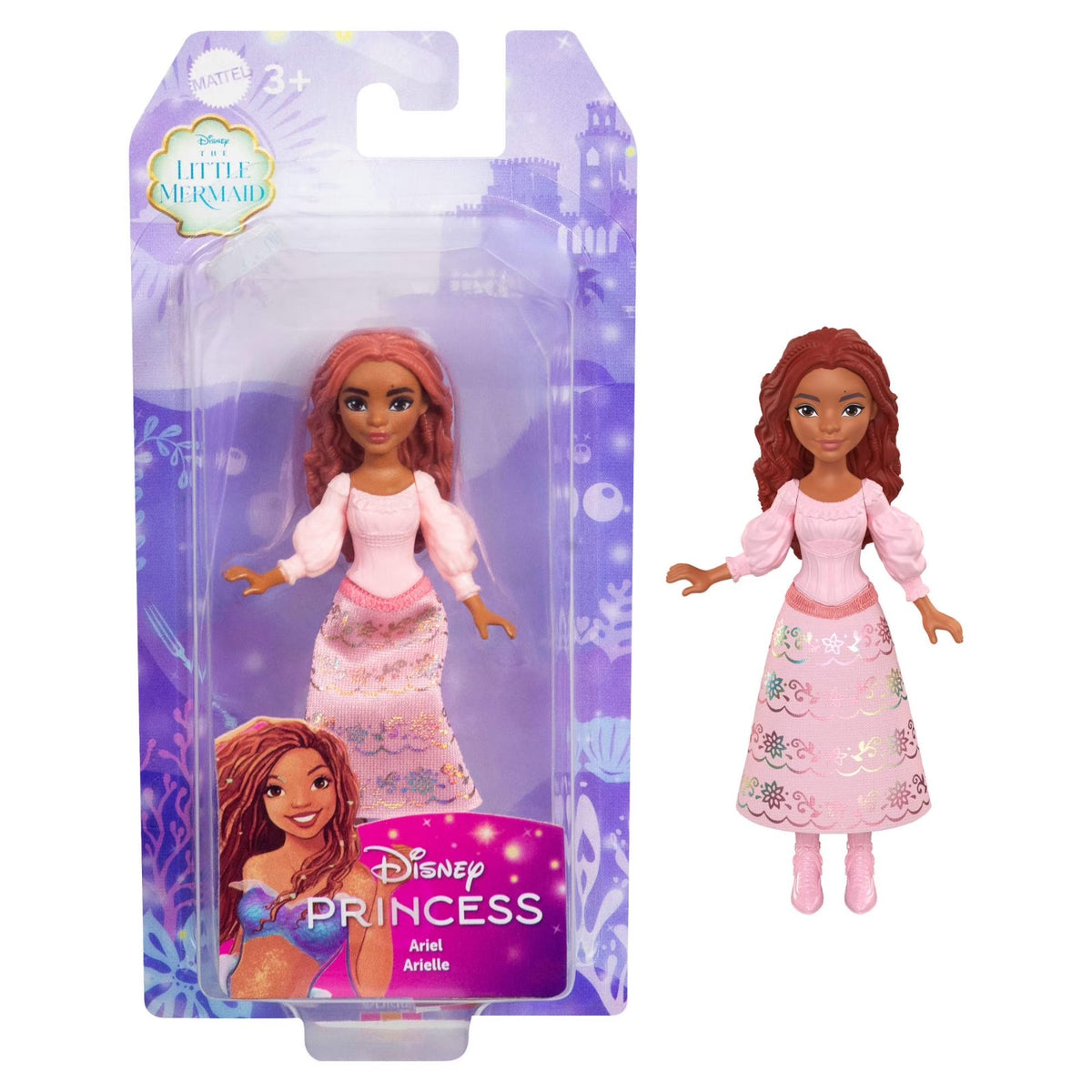 Mattel Disney Princess Ariel Posable Doll – Live Action Film