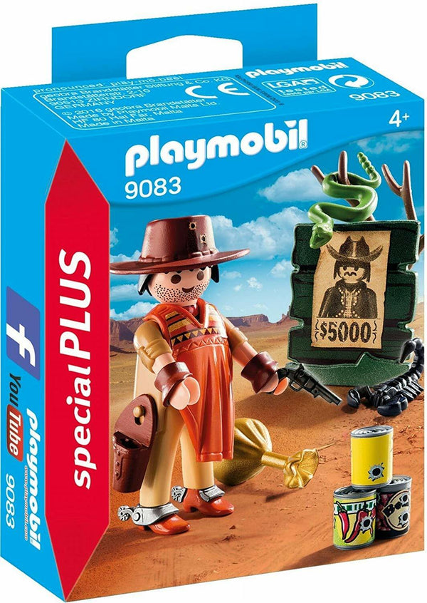 Playmobil Cowboy with Wanted Poster Building Set | Ages 4+