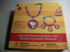 Peanuts Paint & Bead Jewelry Making Kit for Kids