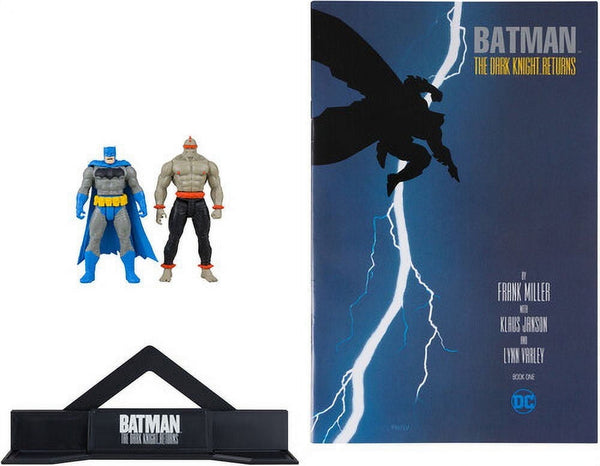 McFarlane Toys Batman & Mutant Leader 3" 2-Pack with Comic